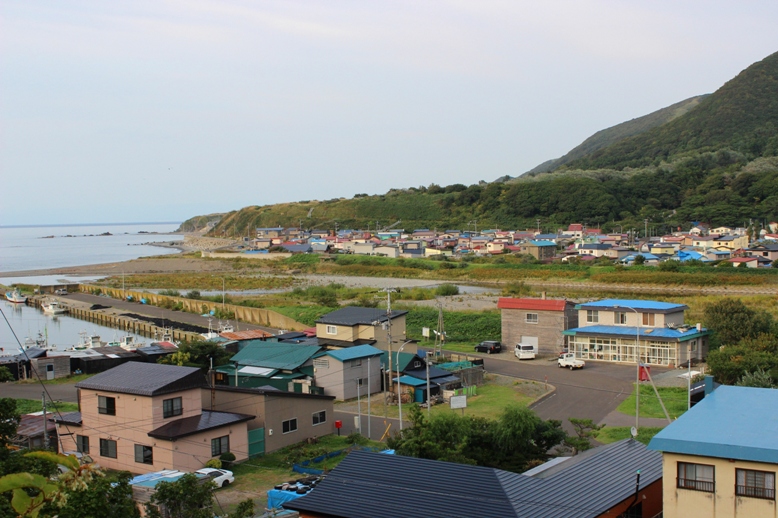 石崎／北海道檜山郡上ノ国町 町並・集落 俯瞰百景